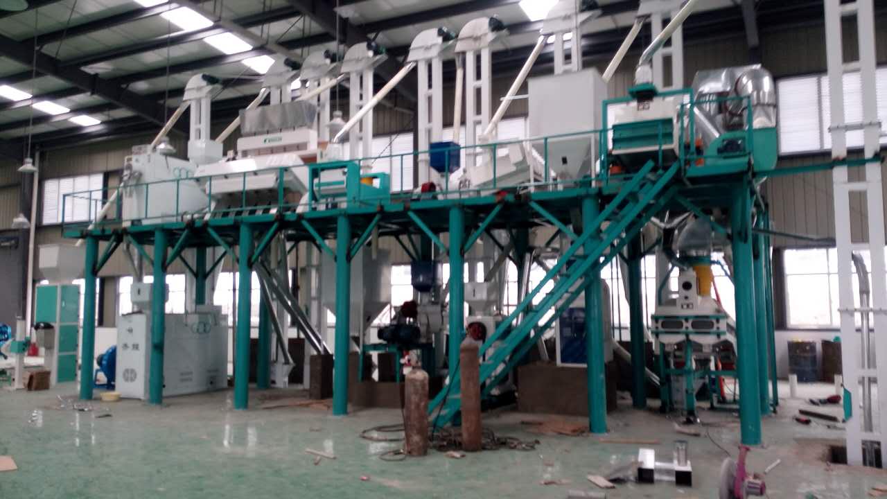 大米加工設備流程圖操作步驟規程有哪些呢?(圖1)